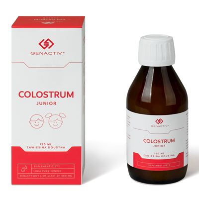 Colostrum Junior Bioaktywny Liofilizat 150ml 