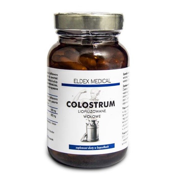 Colostrum Wołowe 105 kapsułek