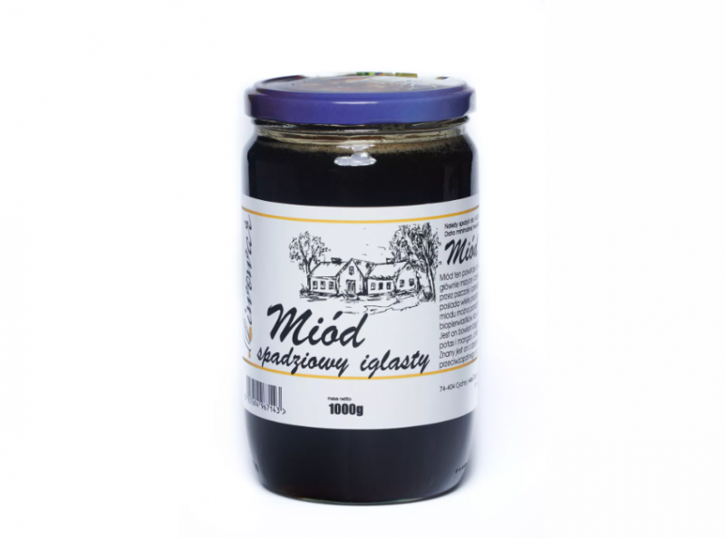 Miód Spadziowo - Iglasty 1000g