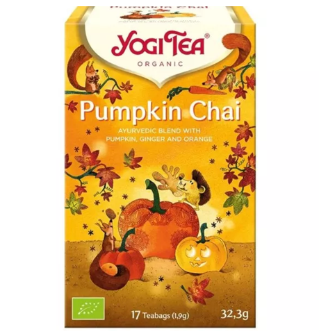 Yogi Tea Herbata Pumpkin Chai 17 saszetek