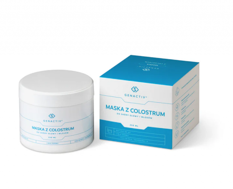 Maska z Colostrum do Skóry Głowy i Włosów 250ml