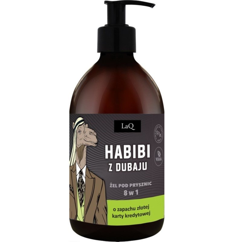 Żel pod Prysznic Habibi z Dubaju 8w1 500ml