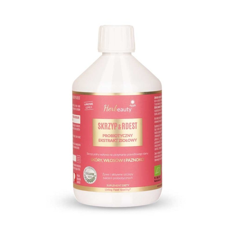 Probiotyk Włosy, Skóra i Paznokcie 500 ml