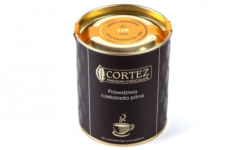 Czekolada do Picia Ciemna z Pomarańczą 200g