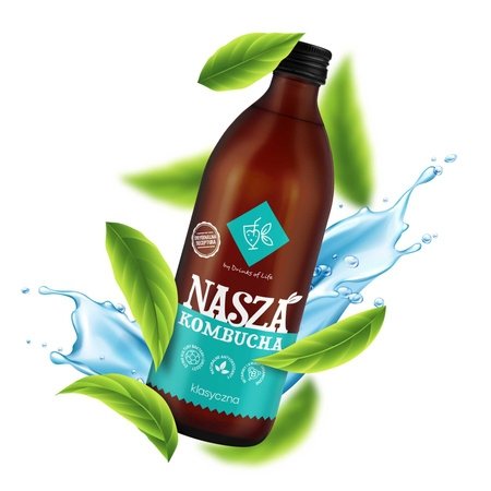 Kombucha Klasyczna 500 ml