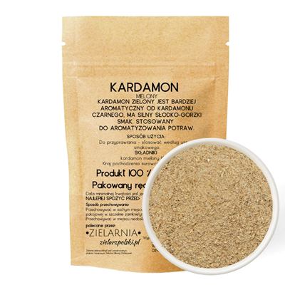 Kardamon Mielony 50g