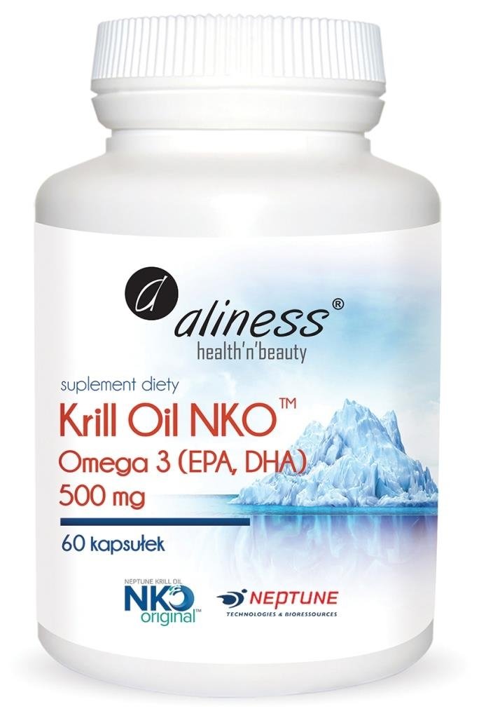 Omega 3 Olej z Kryla 60 kapsułek