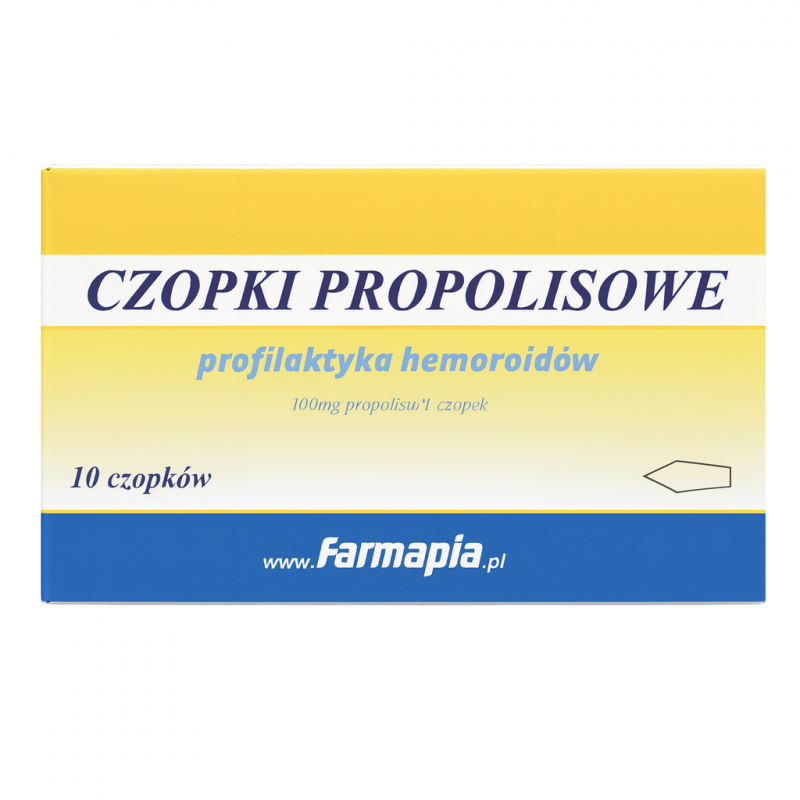 Czopki Propolisowe 10 sztuk