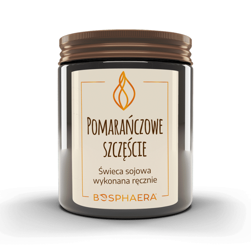 Sojowa Świeca Pomarańczowe Szczęście 190g