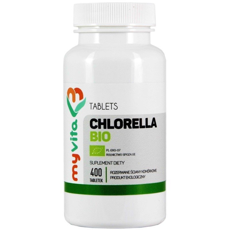 Chlorella BIO  Oczyszczanie 400 tabletek
