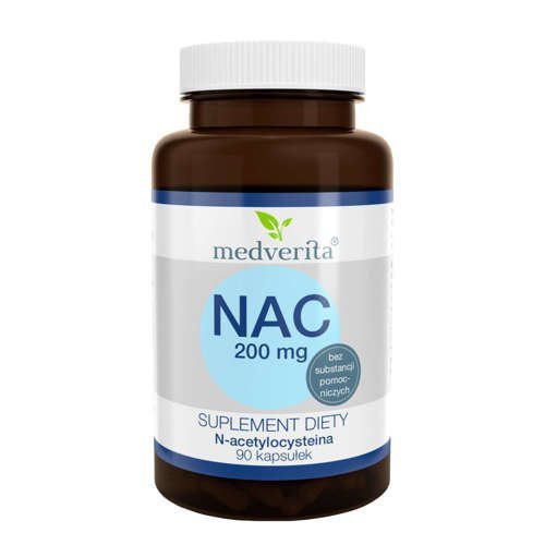 NAC  N-acetylo L-cysteina 90 kapsułek