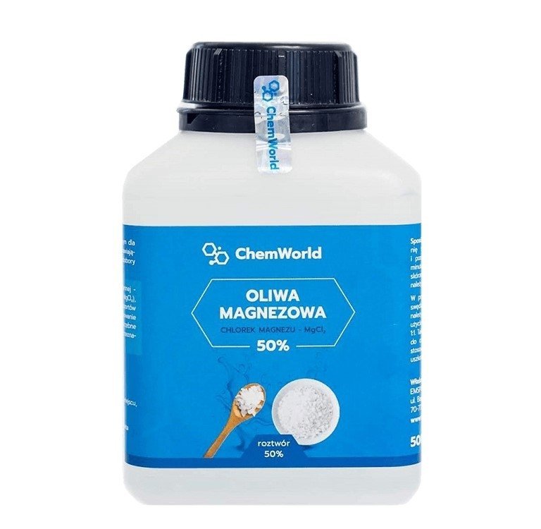 Oliwa Magnezowa (chlorek magnezu) 500ml