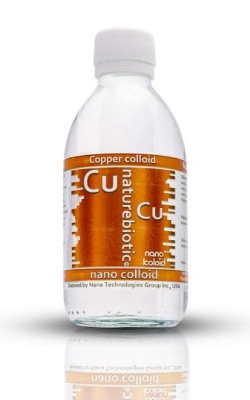 Miedź Koloidalna 25ppm 250ml 