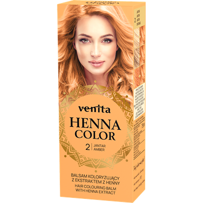 Henna Balsam Koloryzujący 2 Jantar 75ml