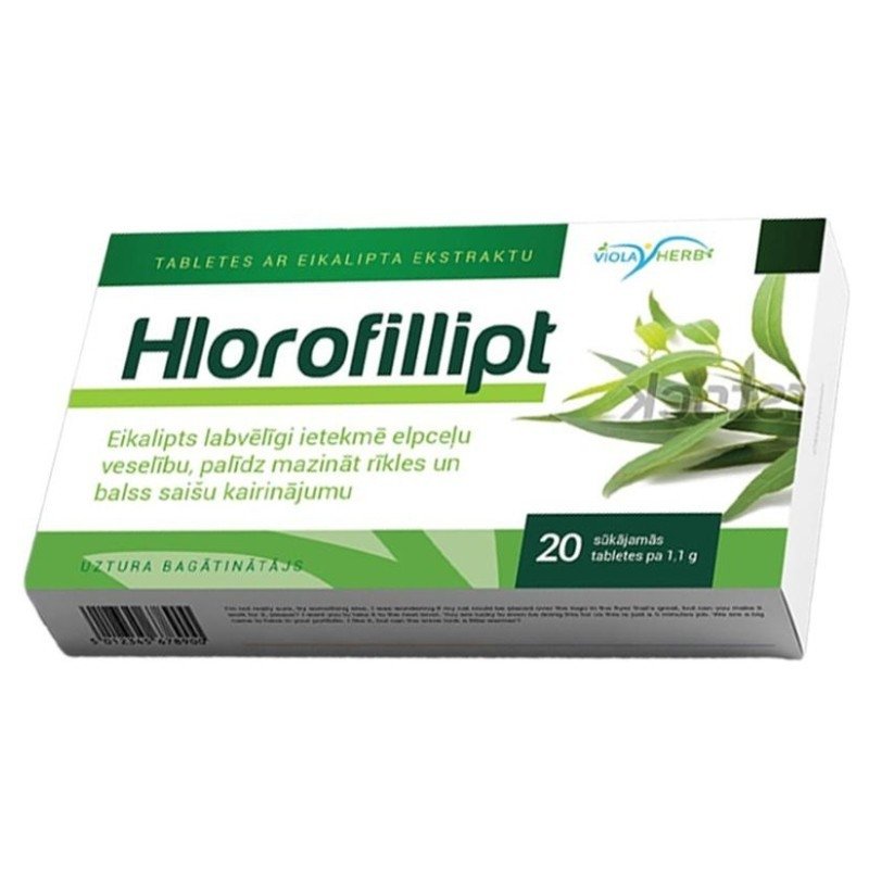 Chlorofilipt  do ssania 20 tabletek