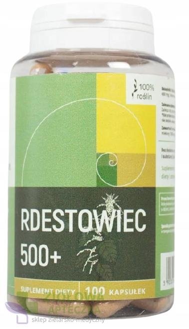 Rdestowiec Japoński 500mg 100 kapsułek