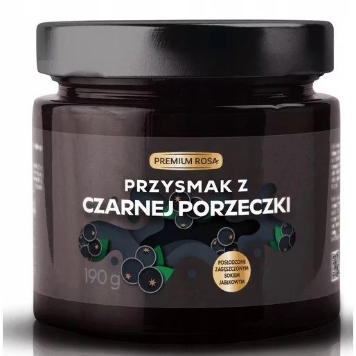 Konfitura Przysmak z Owoców Czarnej Porzeczki 190g