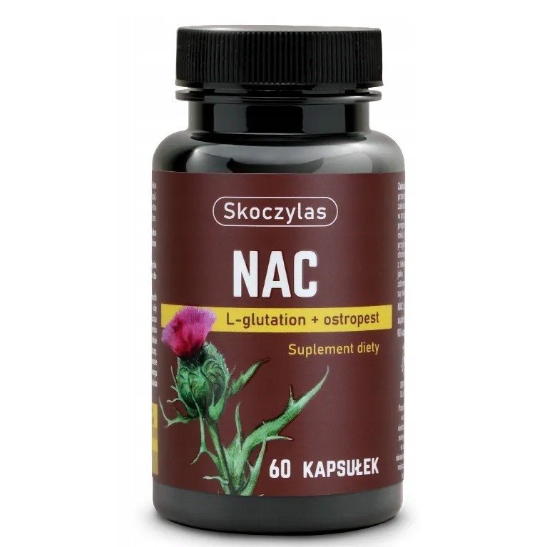 Glutation NAC Ostropest 60 kapsułek