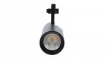 Reflektor szynowy, punktowy COB VERKO czarny 1-fazowy 24W 4000K 1920lm C40-VRK-1F-024BL-4K