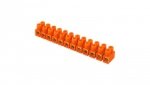 Listwa zaciskowa 12-torowa 2,5mm2 pomarańczowy 34577