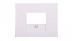 K.1 Element centralny do gniazda ładowania USB, TAE i głośnikowego śnieżnobiały 10357009