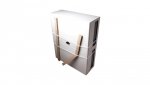 Obudowa pusta S3D 800x1000x300mm IP55 szara stalowa NSYS3D81030D