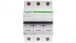 Wyłącznik nadprądowy 3P B 25A 6kA AC K60N A9K01325