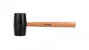 Młotek gumowy 900g śr.72mm trzonek drewniany 02A347