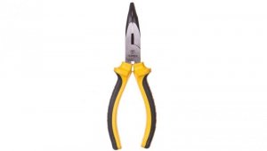 Szczypce wydłużone wygięte 160mm stal CS 32D103