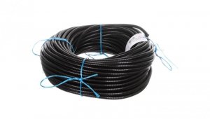 Wąż poliamidowy z sinusoidalnym nacięciem SILVYN RILL PA6 SINUS 6,7x10 czarny 61806550 /50m/