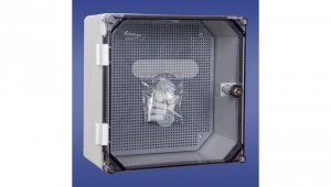 Obudowa 300x300x166mm z płytą montażową transparentna UNIbox Uni-0/T43.00