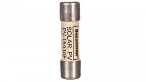 Wkładka bezpiecznikowa cylindryczna PV 10x38mm 15A gPV 1000V DC PV-15A10F