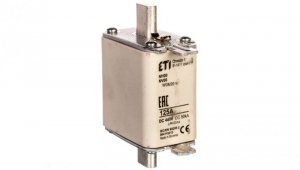 Wkładka bezpiecznikowa NH00 125A 440V DC WT-00 004110213