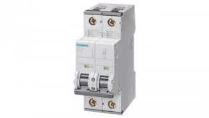 Wyłącznik nadprądowy 2P C 2A 10kA 440V DC 400V AC SENTRON 5SY5202-7