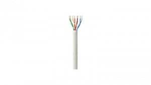 Kabel Skrętka Kat 5e UTP Linka Box Szara SOHO CCA ITP8-FLU-0305 /305m/