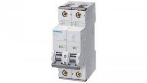 Wyłącznik nadprądowy 2P B 16A 10kA 440V DC 400V AC SENTRON 5SY5216-6
