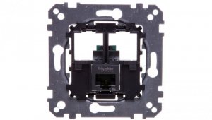 Merten Gniazdo komputerowe pojedyncze RJ45 kat.5e UTP MTN4575-0001