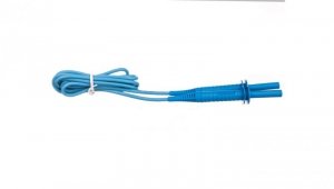 Przewód pomiarowy 1,8m niebieski 5kV /wtyki bananowe/ WAPRZ1X8BUBB 