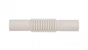 Złączka do rur elektroinstalacyjnych 28mm biała PVC ZCL 28 10121 /100szt./