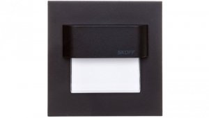 Oprawa LED 0,8W TANGO D (czarny) / W (biały) aluminium IP20 ML-TAN-D-W-1-PL-00-01