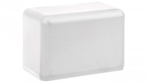 Pokrywa końcowa EKD 80x40mm biała 8501