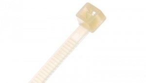 Opaska kablowa wysokotemperaturowa 125st. C 200x4,8mm biała 5215TE BMTEB2048 /100szt./