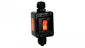Łącznik dwukierunkowy Ex strefa 2,22, 1P, natynkowy, 16A 50/60Hz IP66 M20 ATEX Ex nR IIC T6 Gc, Ex tc IIIC T70C Dc P202276EX