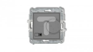 MINI Regulator temperatury elektroniczny z czujnikiem podpodłogowym szary mat 27MRT-1