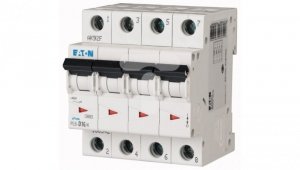 Wyłącznik nadprądowy 4P C 16A 6kA AC PL6-C16/4 166519