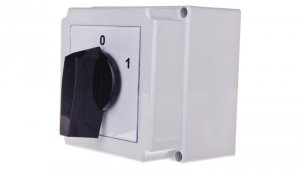 Łącznik krzywkowy 0-1 4P 63A w obudowie 4G63-92-PK R214 63-840398-051