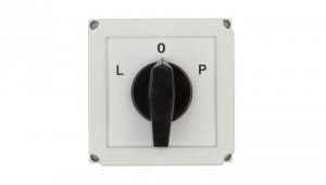 Łącznik krzywkowy L-0-P 3P 40A w obudowie 4G40-11-PK R214 63-840309-041