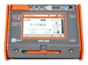 Miernik parametrów instalacji elektrycznych MPI-540 (bez cęgów F-3A) WMPLMPI540S 