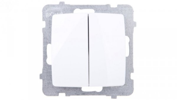 KARO Łącznik świecznikowy biały ŁP-2S/m/00