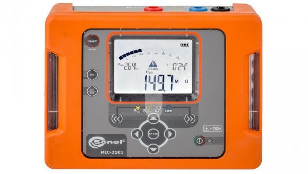Miernik rezystancji izolacji MIC-2501 WMPLMIC2501